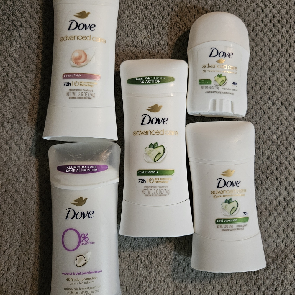 Dove Advanced Care Antiperspirant Deodorant Collection